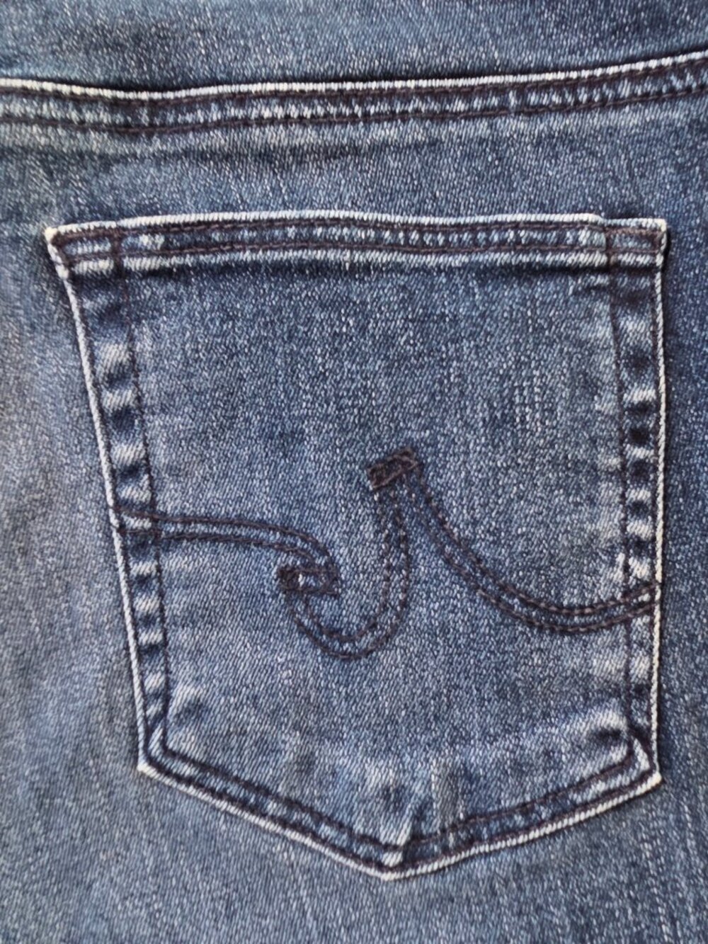 AG Adriano Goldschmied Prima Jeans Womens 29R Dark Wash Slim Cigarette Stretch D - Picture 8 of 10